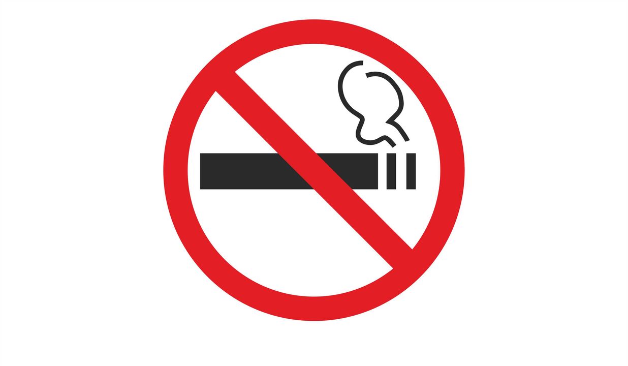 ban on smoking cigarettes