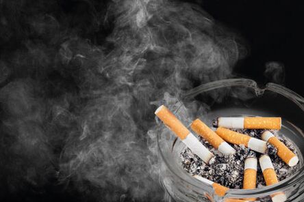 Cigarettes containing large amounts of dangerous substances